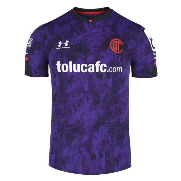 Tailandia Camiseta Deportivo Toluca Tercera Equipación 2021-2022 Purpura